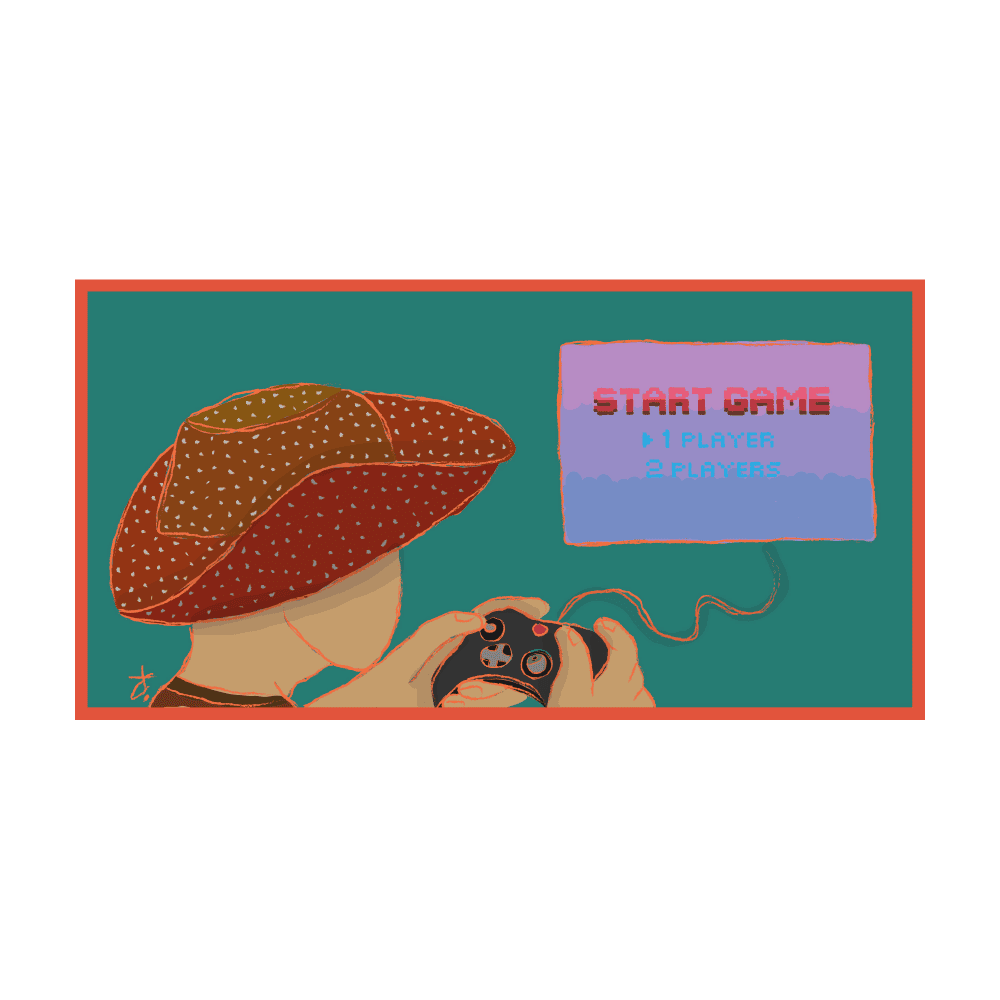 Caubóis também jogam videogame