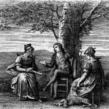 Cruzando as margens de o vermelho e o negro