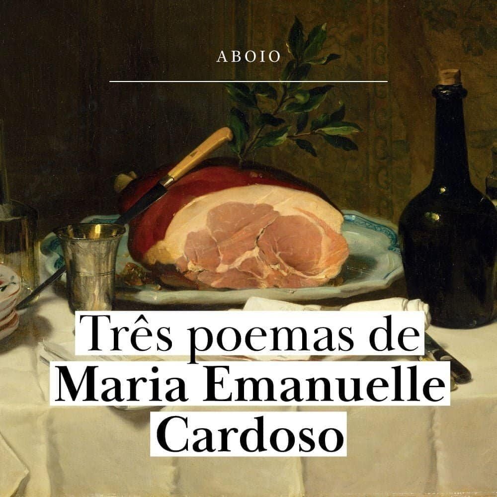 3 poemas de Maria Emanuelle Cardoso