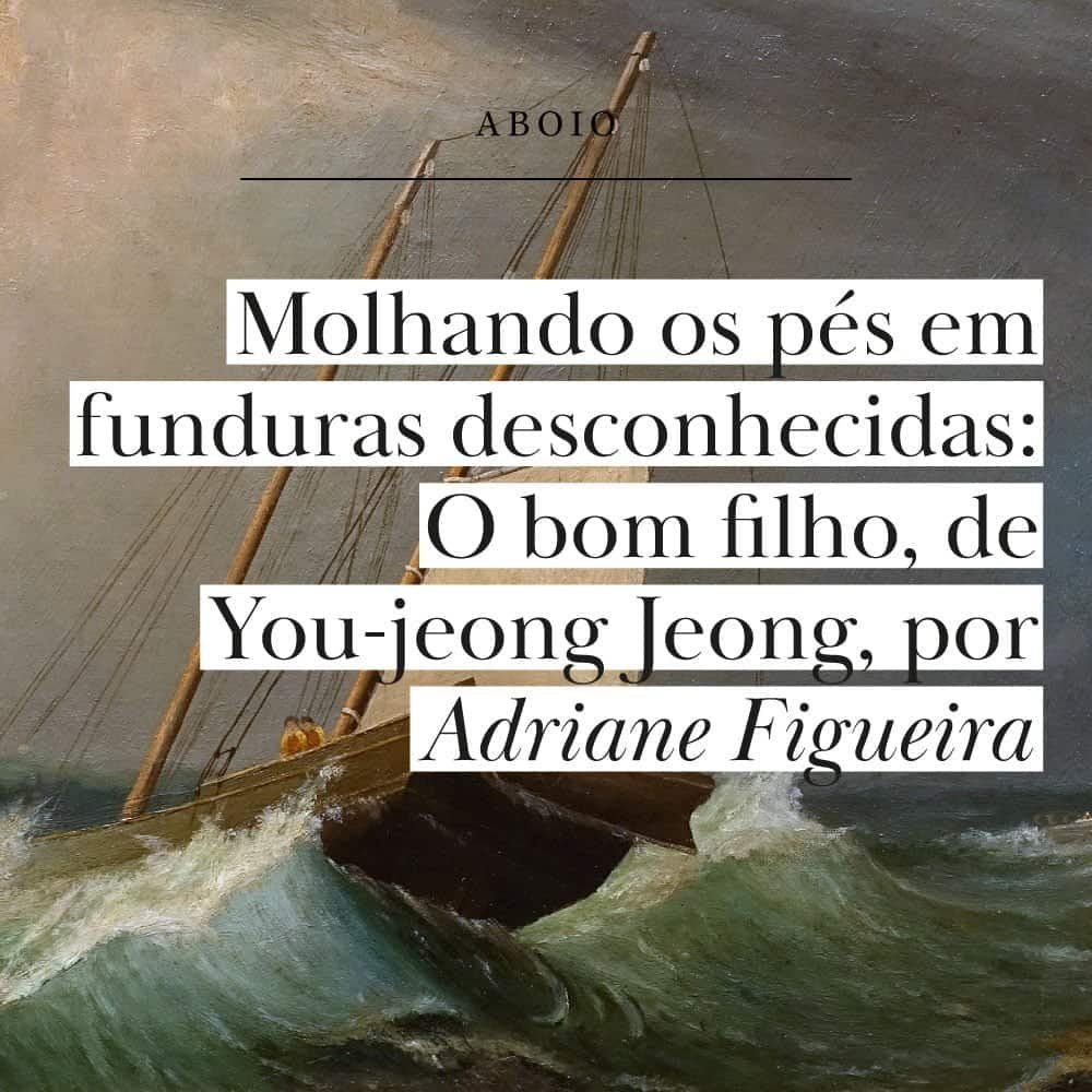 Molhando os pés em funduras desconhecidas: O bom filho, de You-jeong Jeong, por Adriane Figueira