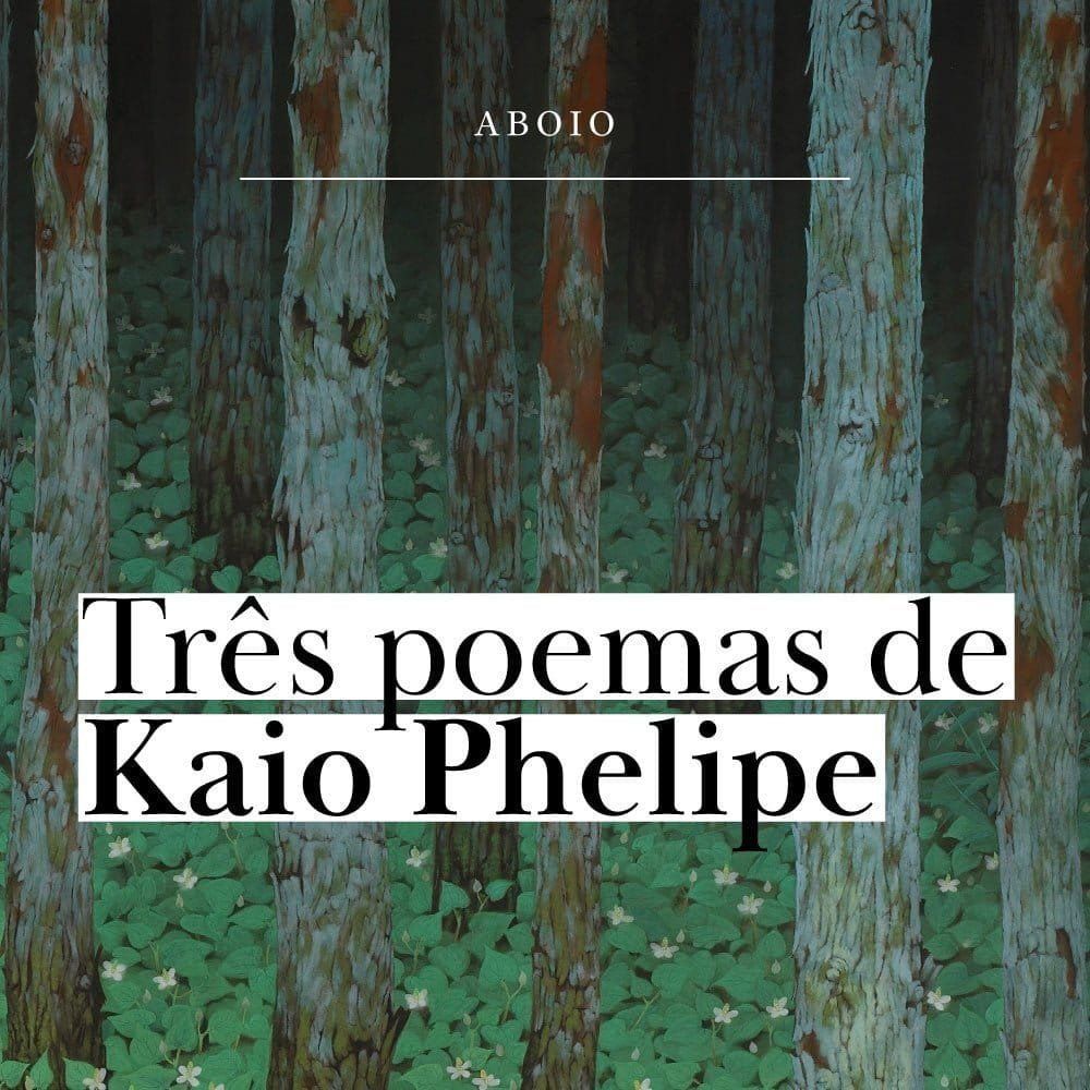 3 poemas de Kaio Phelipe
