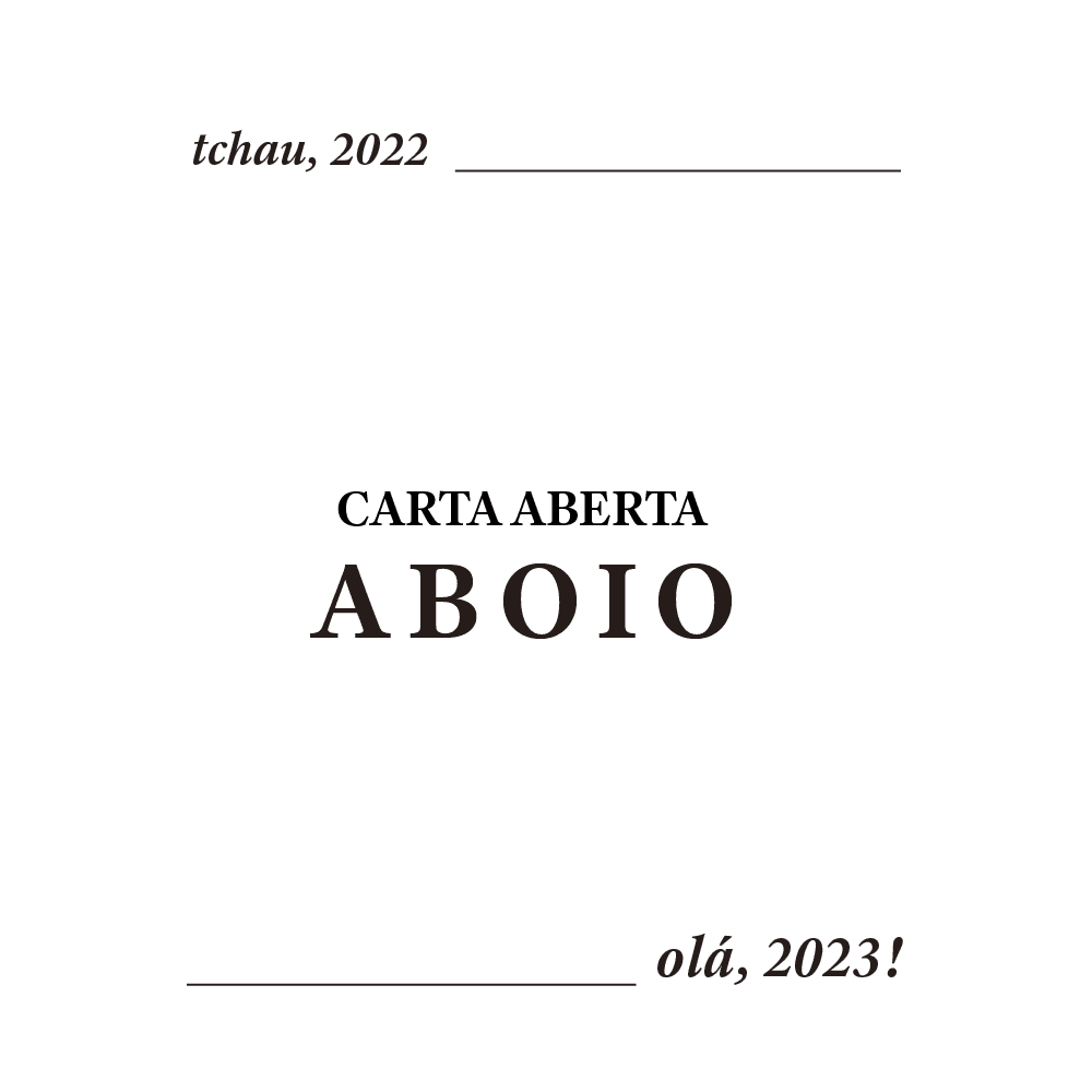Carta Aberta da Aboio