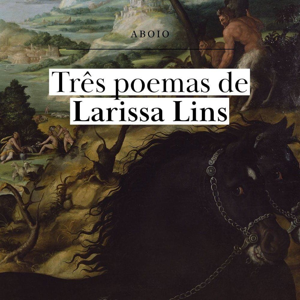 3 poemas de Larissa Lins