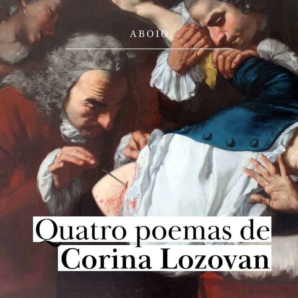 4 poemas de Corina Lozovan