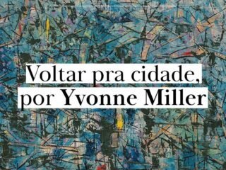 Arte: The Blue Tress, de Antonio Bandeira (Fortaleza,1922 - Paris, 1967), para acompanhar crônica de Yvonne Miller