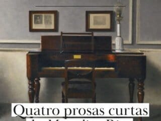 Arte: Ida in an Interior with Piano, de Vilhelm Hammershoi.