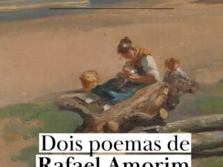Arte: Woman and Child on a River Bank, de Johan Christian Dahl.