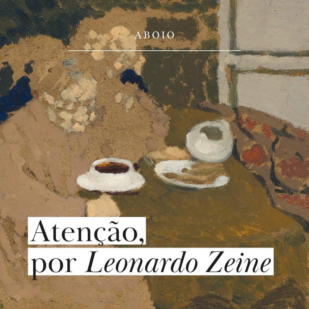 Arte: Duas Mulheres Bebendo Café, de Édouard Vuillard.