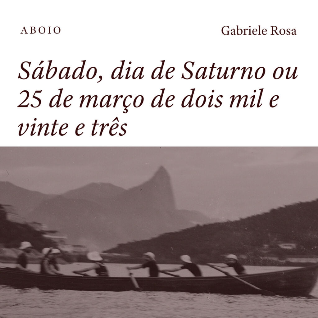 Fotografia: Remadores na Praia de Fora em direção ao Forte São José; ao fundo, o Morro do Corcovado – Marc Ferrez (Acervo Instituto Moreira Salles).