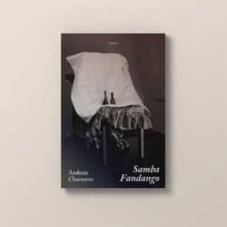 Capa de Samba Fandango, de Andreas Chamorro. Capa de Leopoldo Cavalcante sobre fotografia de Victor Frazão